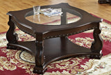 Madison Brown Wood 3-Piece Coffee Table Set (1Xcoffee 2Xend) - Ella Furniture