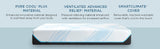 Tempur-Pedic® TEMPUR-ProBreeze® Medium Hybrid Mattress