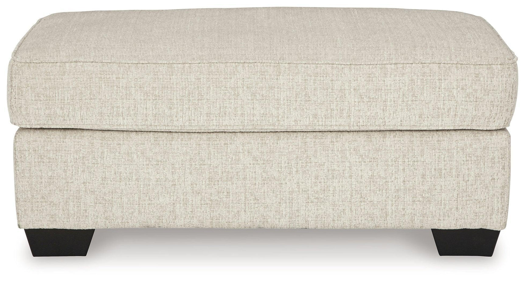 Heartcort Quartz Chenille Ottoman