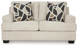 Heartcort Quartz Chenille Loveseat