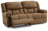 Boothbay Auburn Faux Leather Power Reclining Sofa - Ella Furniture