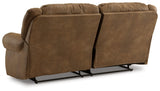 Boothbay Auburn Faux Leather Power Reclining Sofa - Ella Furniture