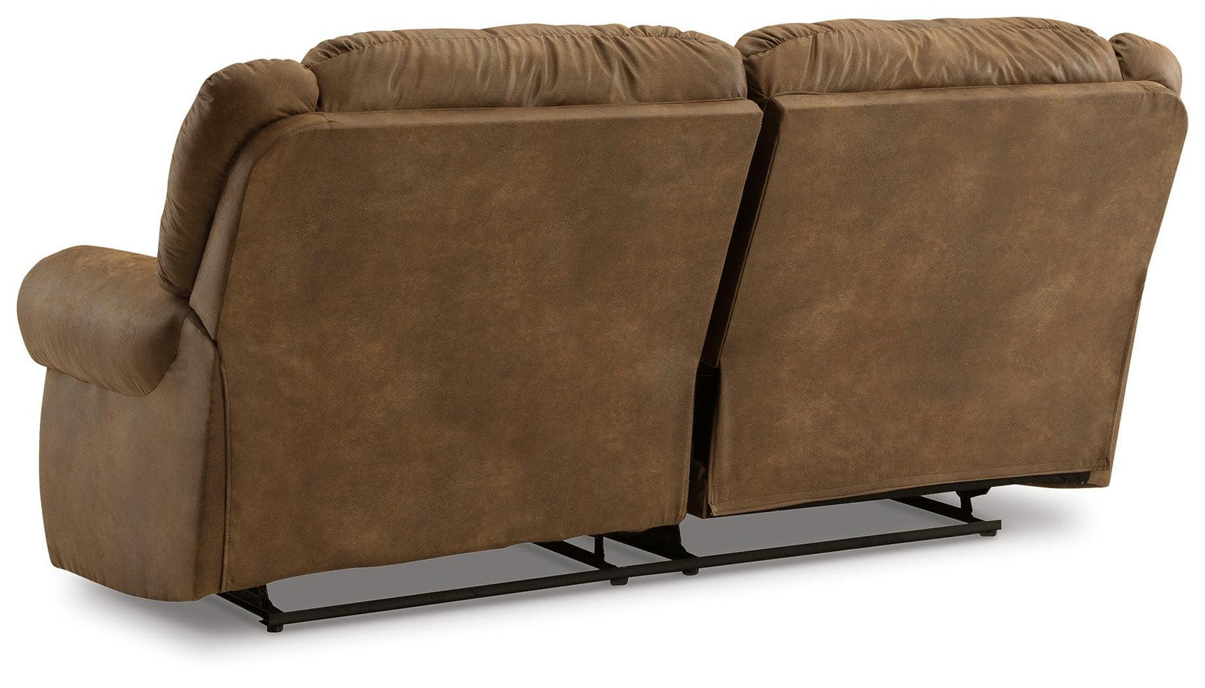 Boothbay Auburn Faux Leather Power Reclining Sofa - Ella Furniture