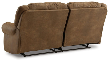 Boothbay Auburn Faux Leather Power Reclining Sofa - Ella Furniture