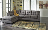 Maier Charcoal 2-Piece Sectional With Chaise 45220S1 - Ella Furniture