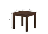 3-Pk Pierce Simple and Clean, Casual Brown Wood Cocktail Table Set, Straight Legs - Ella Furniture