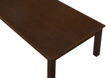 3-Pk Pierce Simple and Clean, Casual Brown Wood Cocktail Table Set, Straight Legs - Ella Furniture