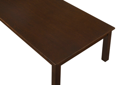 3-Pk Pierce Simple and Clean, Casual Brown Wood Cocktail Table Set, Straight Legs - Ella Furniture