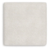 Donelson Creek Vanilla Performance Fabric,Next-Gen Nuvella™,Chenille Oversized Accent Ottoman