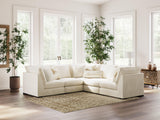 Donelson Creek Vanilla Performance Fabric,Next-Gen Nuvella™,Chenille 5-Piece Sectional