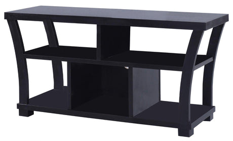 Draper Grey Finish Sleek Modern Tv Stand, Contemporary Style, Media Consoles and Credenzas Wood for Living Room - Ella Furniture