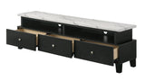 Alina Black TV Stand