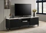 Britany TV Stand in Black Finish from Ella Furniture