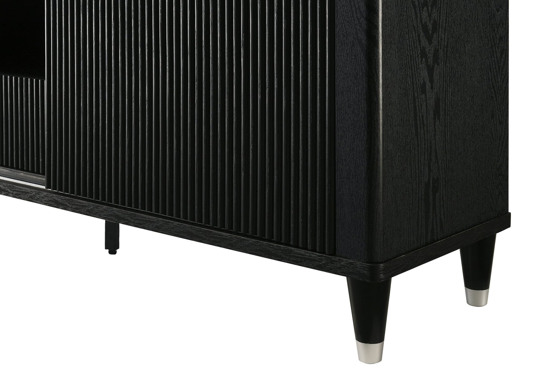 Britany TV Stand in Black Finish view 5