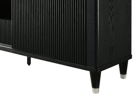 Britany TV Stand in Black Finish view 5