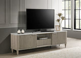 Britany TV Stand in Drift Wood Finish from Ella Furniture