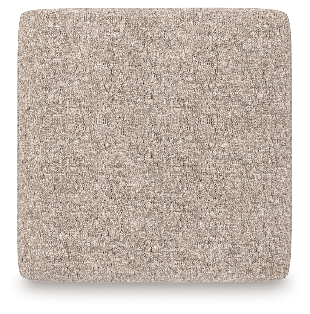 Seyler Lane Hemp Chenille Oversized Accent Ottoman
