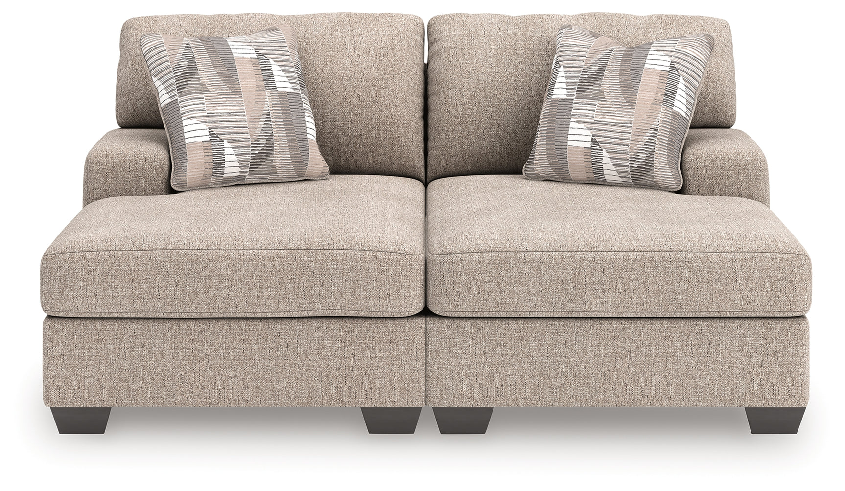 Seyler Lane Hemp Chenille 2-Piece Super Chaise
