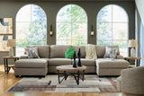 Newellen Hemp Chenille 3-Piece Sectional with Chaise