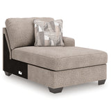 Seyler Lane Hemp Chenille 2-Piece Super Chaise