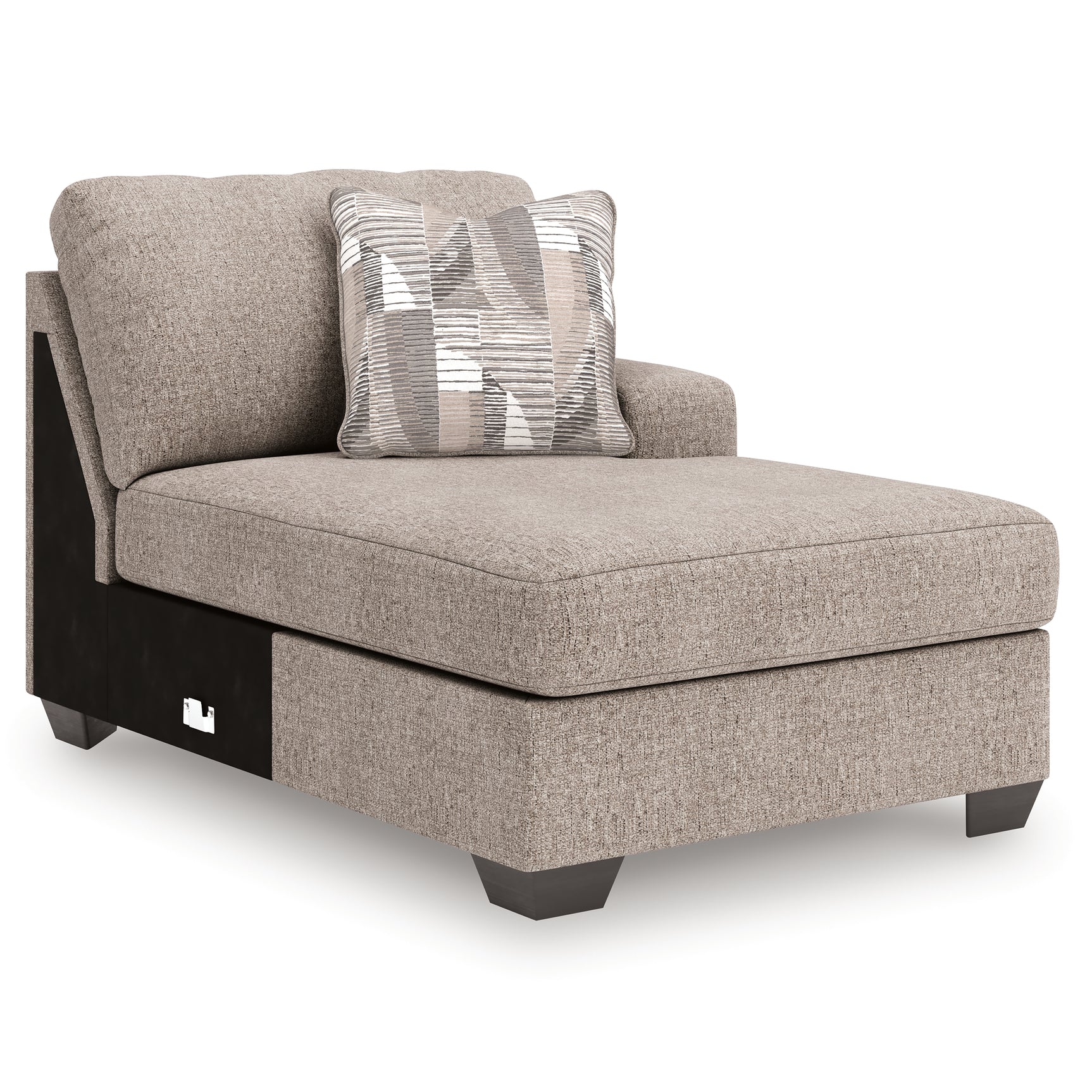 Seyler Lane Hemp Chenille 2-Piece Super Chaise