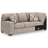 Seyler Lane Hemp Chenille 3-Piece Sectional with Chaise