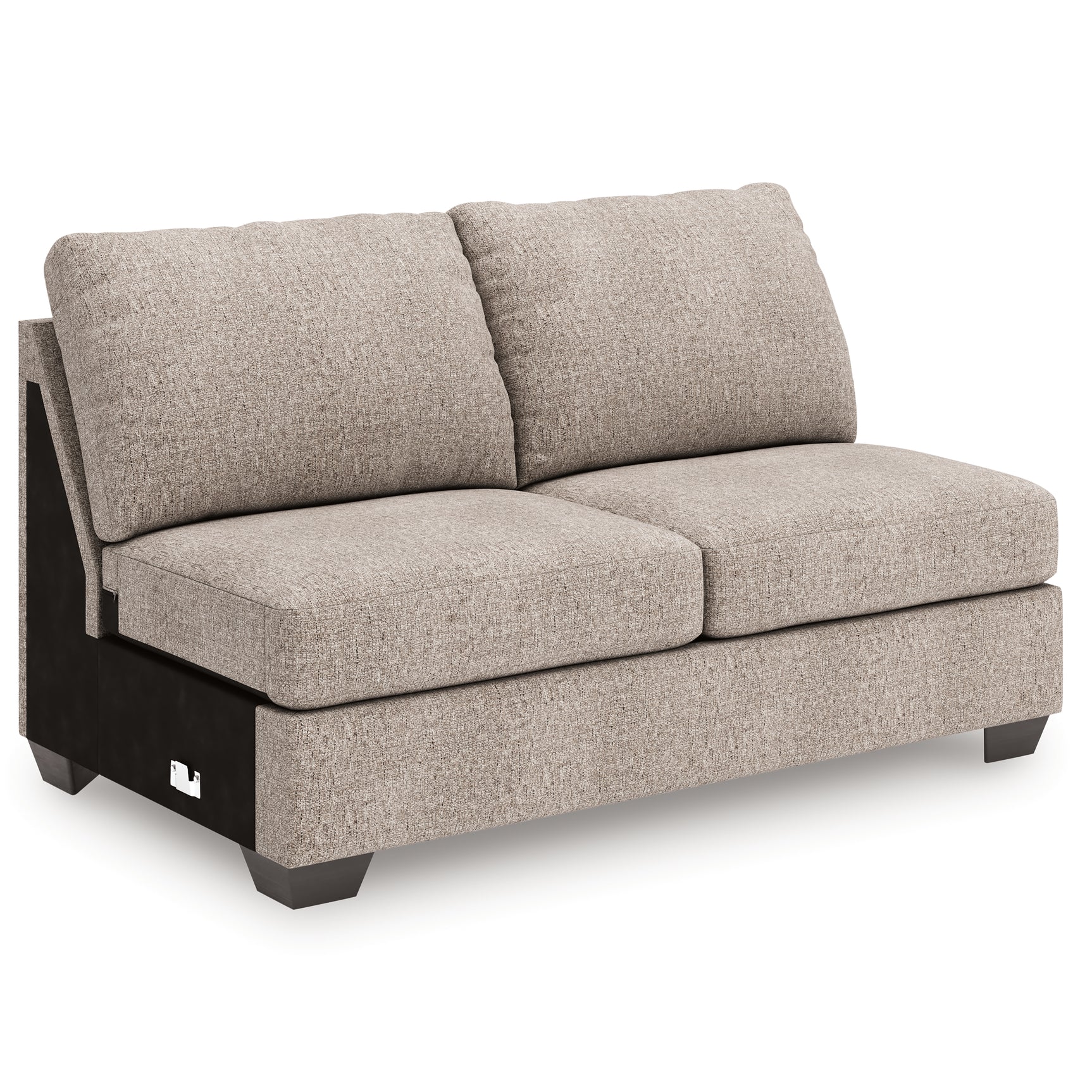 Newellen Hemp Chenille 3-Piece Sectional with Chaise