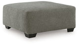 Clarington Greystone Chenille Oversized Accent Ottoman