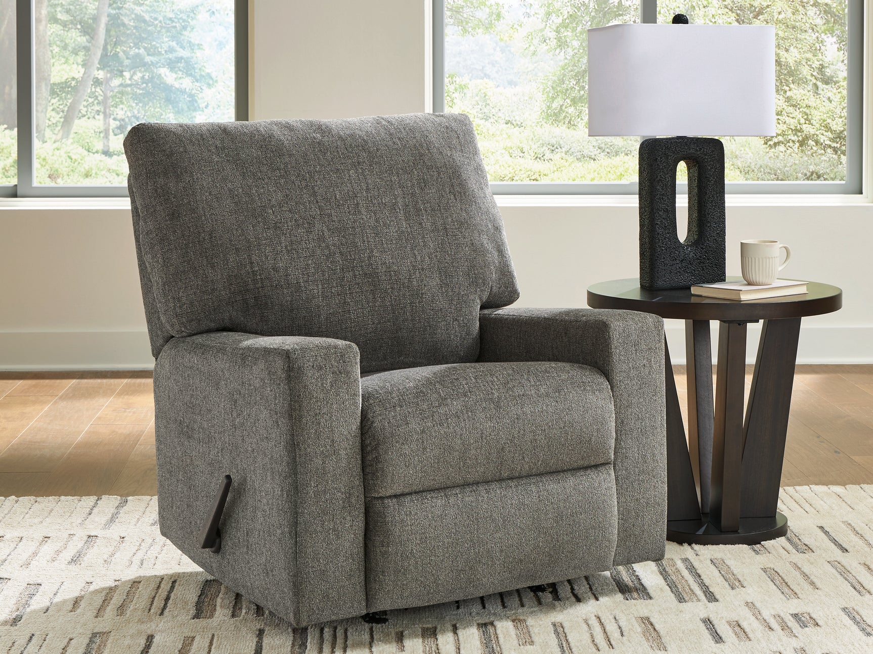 Clarington Greystone Chenille Recliner