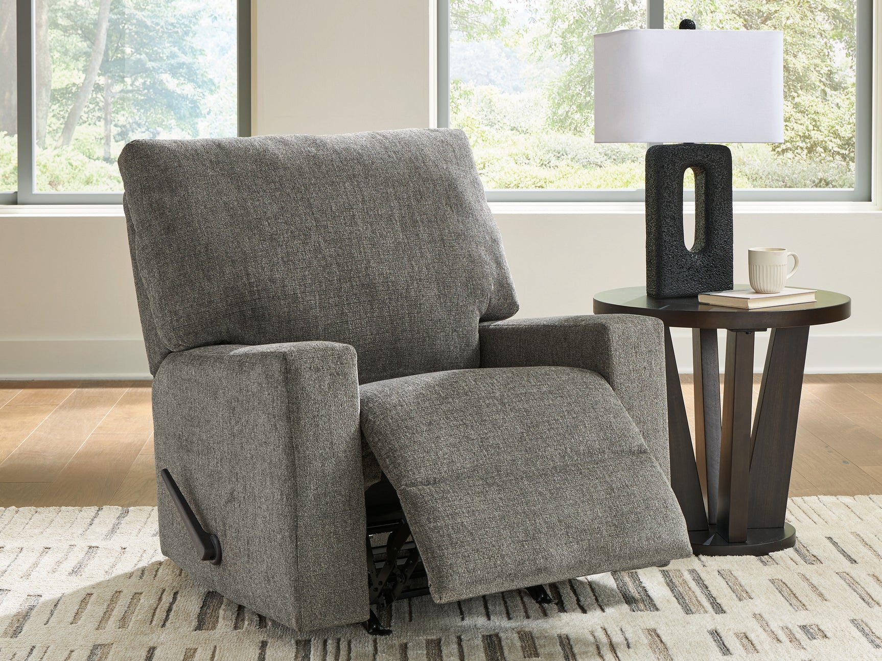 Clarington Greystone Chenille Recliner