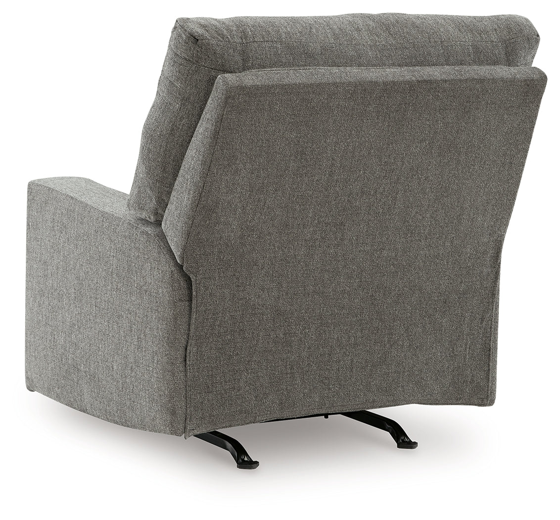 Clarington Greystone Chenille Recliner