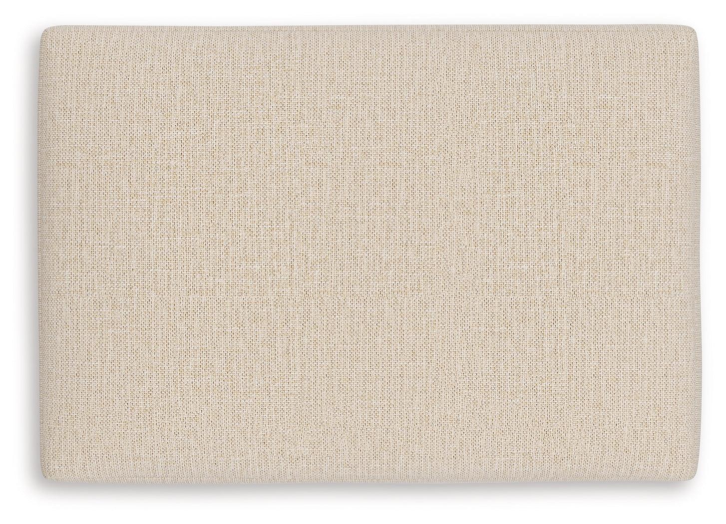 Lango Jute Chenille,Performance Fabric,Next-Gen Nuvella™ Ottoman