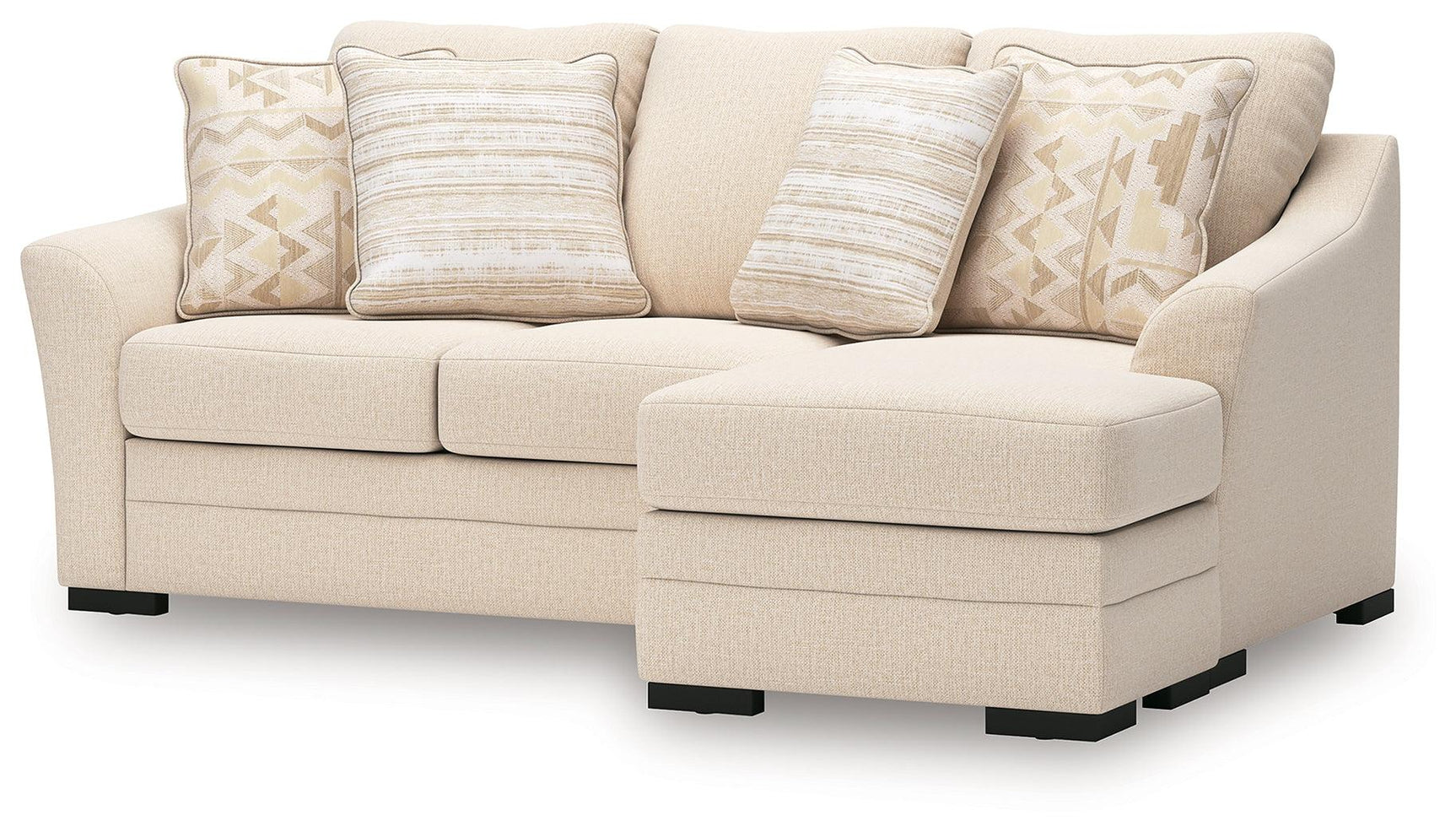 Lango Jute Chenille,Performance Fabric,Next-Gen Nuvella™ Queen Sofa Chaise Sleeper