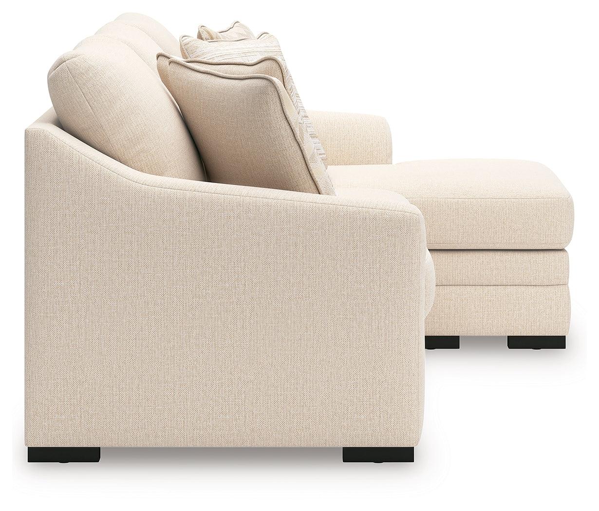 Lango Jute Chenille,Performance Fabric,Next-Gen Nuvella™ Queen Sofa Chaise Sleeper