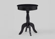 Romy Black Chairside Table from Ella Furniture