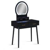 Cecilia Black Vanity Set