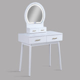 Cecilia White Vanity Set