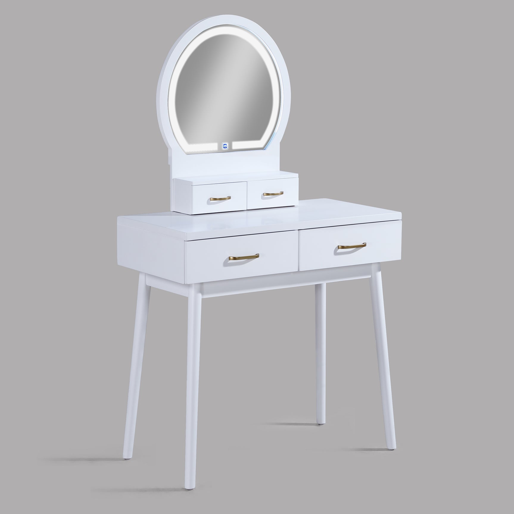 Cecilia White Vanity Set