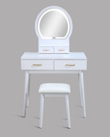 Cecilia White Vanity Set
