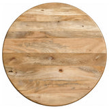 Dale 2-Piece Round Mango Wood Coffee and End Table Set Natural Mango — product image 8