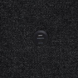 Demko Sleeper Sectional Sofa with Speaker and Storage Chaise Black