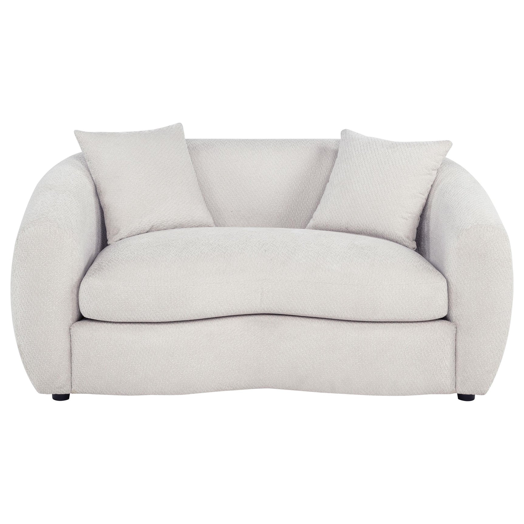 Isabella Fabric Upholstered Loveseat Sand