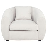 Isabella Fabric Upholstered Accent Chair Sand