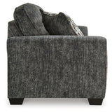 Lonoke Gunmetal Velvet Sofa