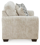 Lonoke Parchment Velvet Loveseat