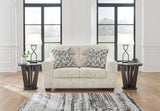 Lonoke Parchment Velvet Loveseat