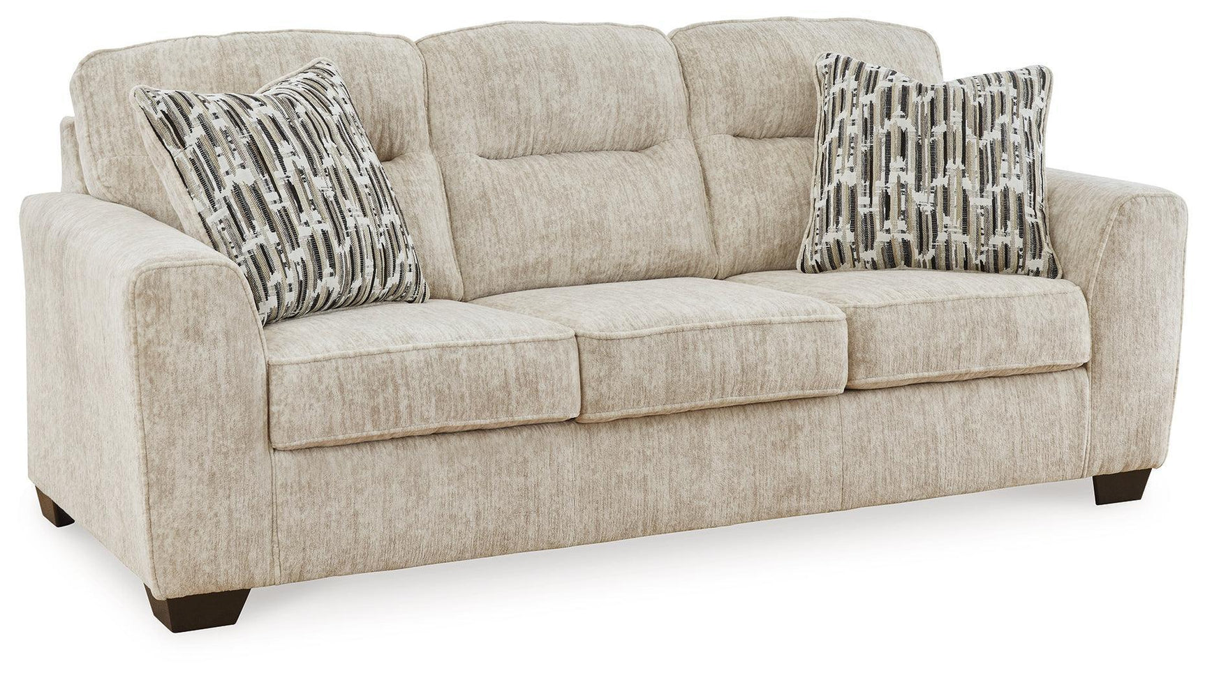 Lonoke Parchment Velvet Sofa