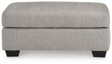 Avenal Flannel Park Sofa, Loveseat, Chair and Ottoman