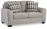 Avenal Flannel Park Sofa, Loveseat, Chair and Ottoman