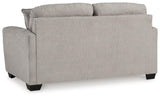 Avenal Flannel Park Sofa, Loveseat, Chair and Ottoman